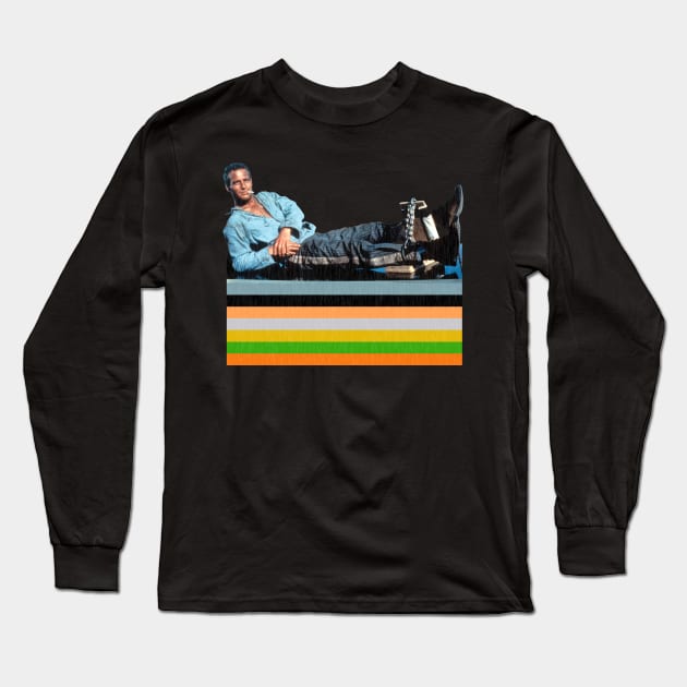 Holy Crap Paul Newman. WARNING: Do Not Drool On Your Computer Long Sleeve T-Shirt by Xanaduriffic